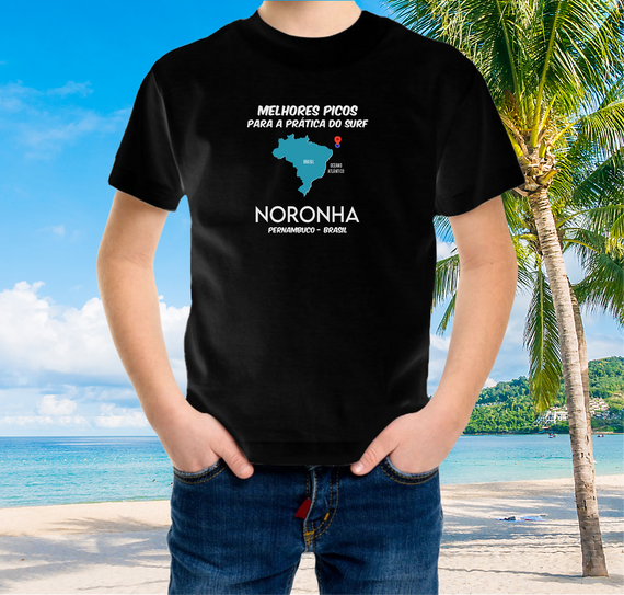 Camiseta 10-14 anos Noronha - Ref 704