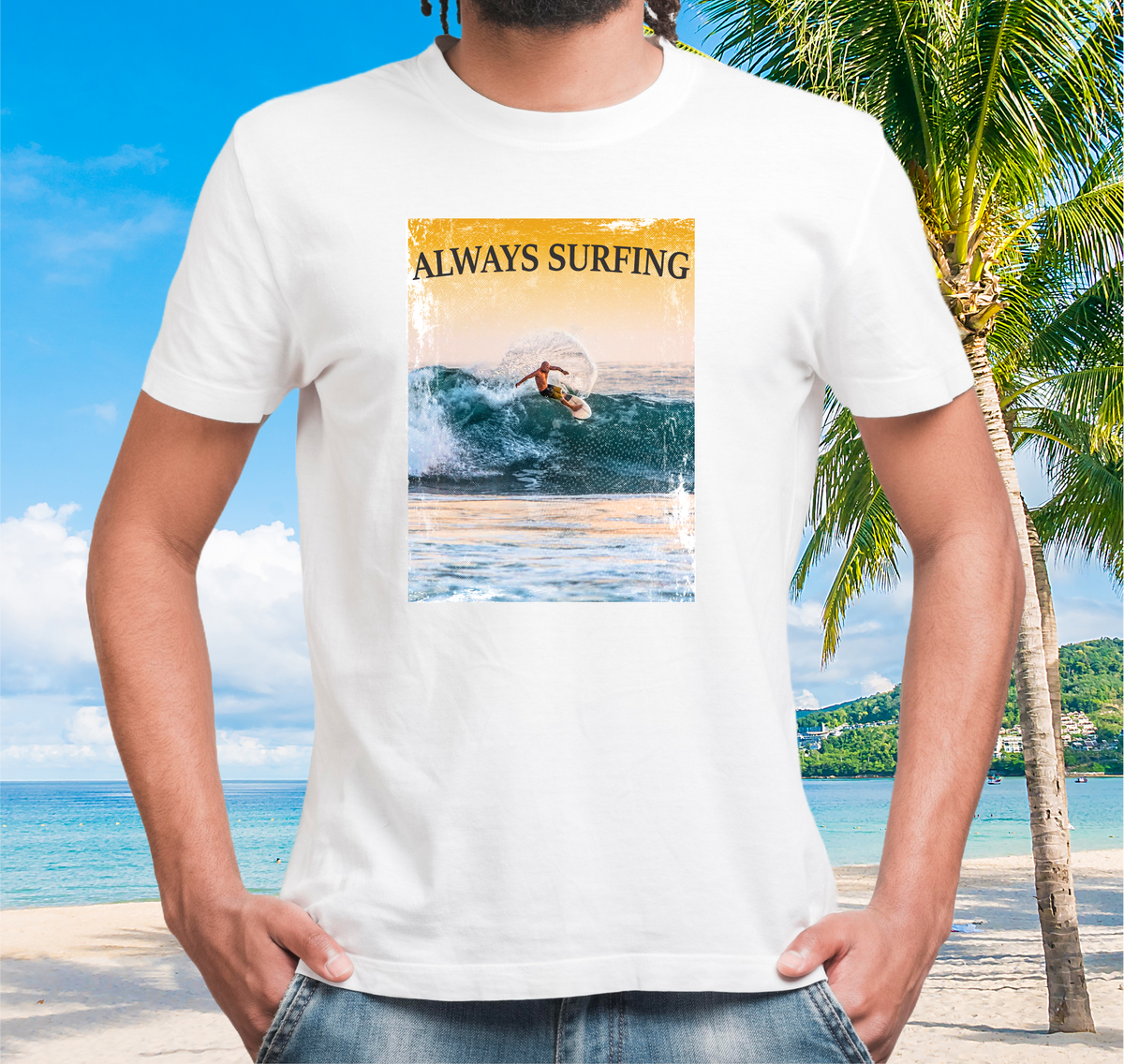 Nome do produto: Camiseta Always Surfing Frontside - Ref 1102