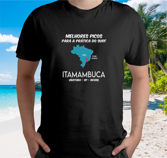 Camiseta Surf Spot Itamambuca - Color - Ref 212