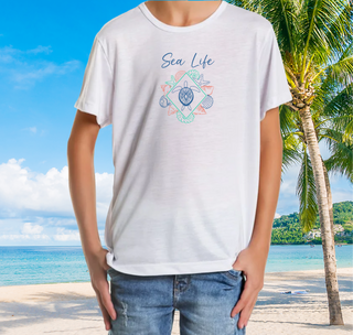 Nome do produtoCamiseta 10-14 anos  Sea Life Tartaruga - Ref 805