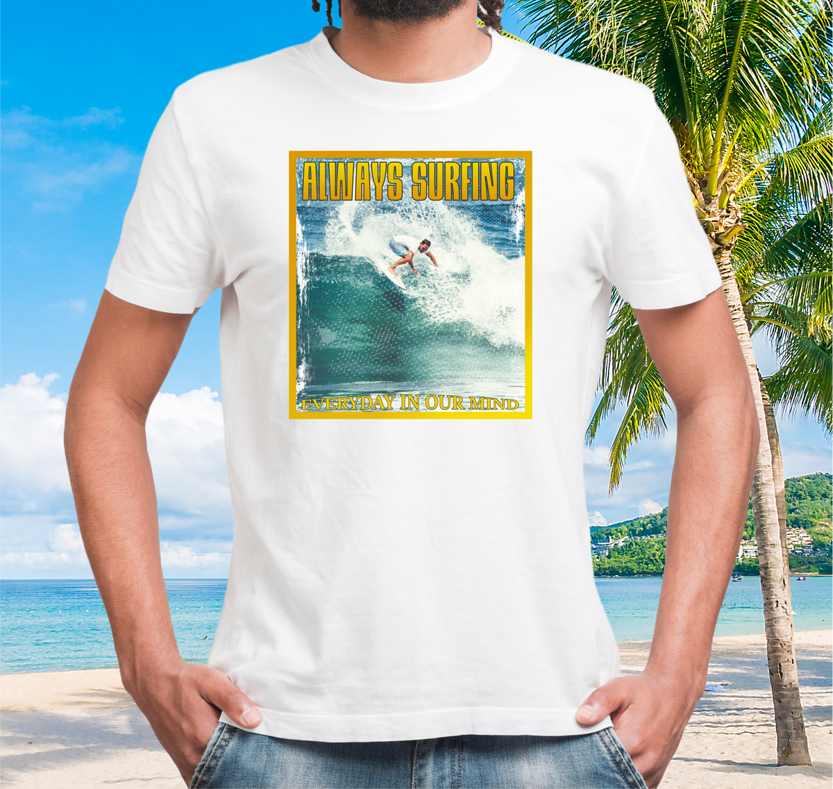 Nome do produto: Camiseta Always Surfing Back - Ref 1103