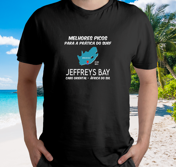 Camiseta Surf Spot Jeffreys Bay - Color - Ref 220