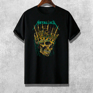 Camiseta Metallica Skull