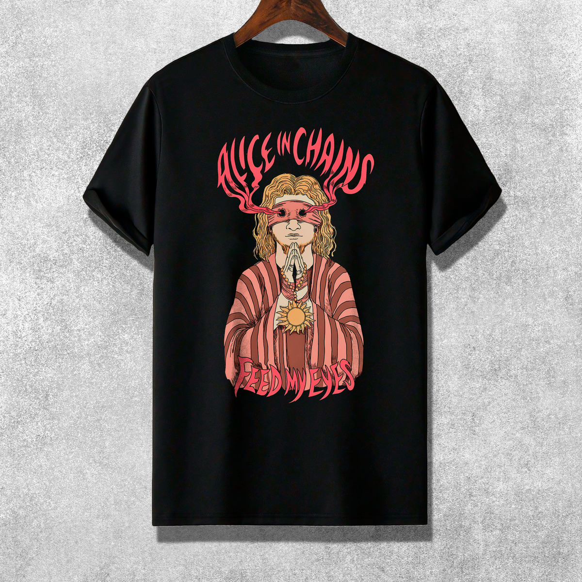 Nome do produto: Camiseta - Alice In Chains - Feed My Eyes | 90\'s