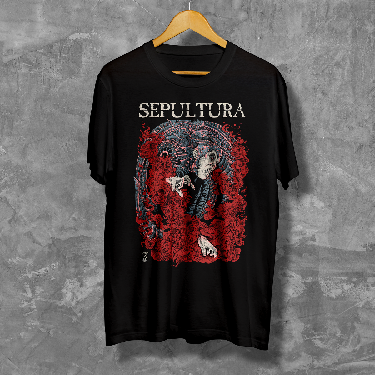 Nome do produto: Camiseta - Sepultura