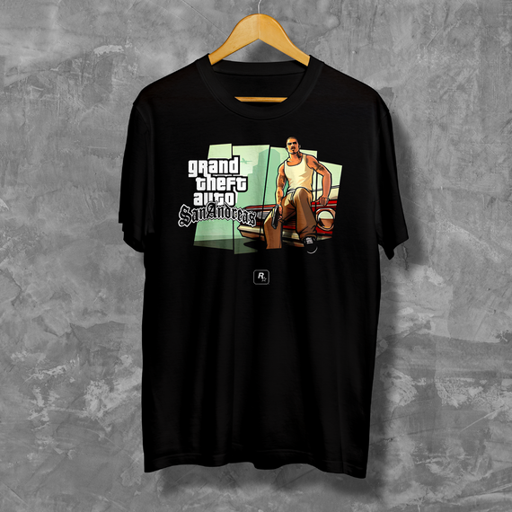 Camiseta - Gta San Andreas