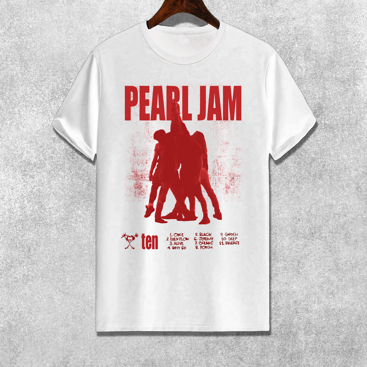Nome do produto: Camiseta - Pearl Jam - Ten | 90\'s