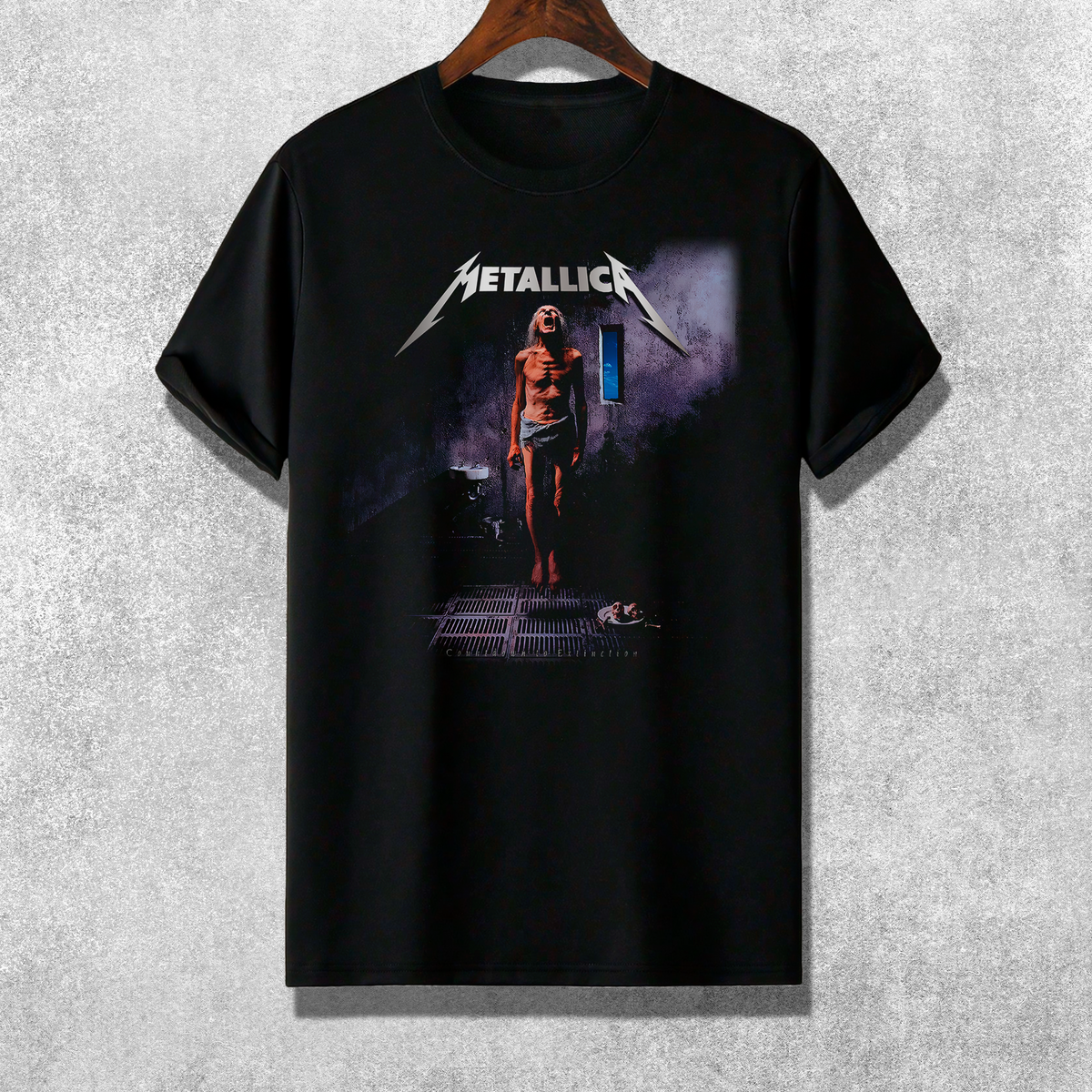 Nome do produto: Camiseta - Metallica Megadeth  | Coleção Perigo Eu te Pego