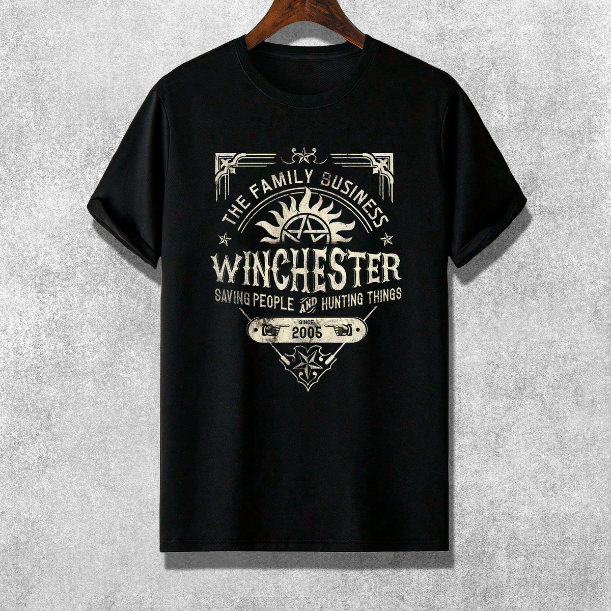 Nome do produto: Camiseta - O Negócio da Família - Supernatural