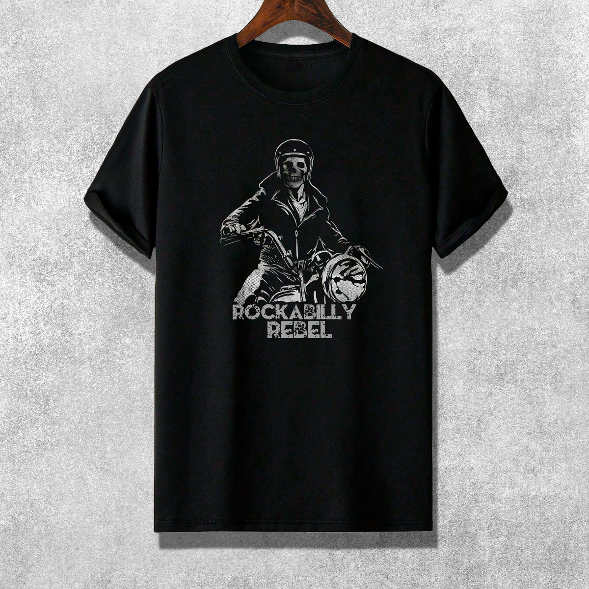 Nome do produto: Camiseta - Rockabilly Rebel - MotoRock