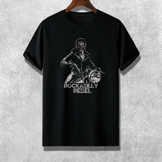 Nome do produtoCamiseta - Rockabilly Rebel - MotoRock