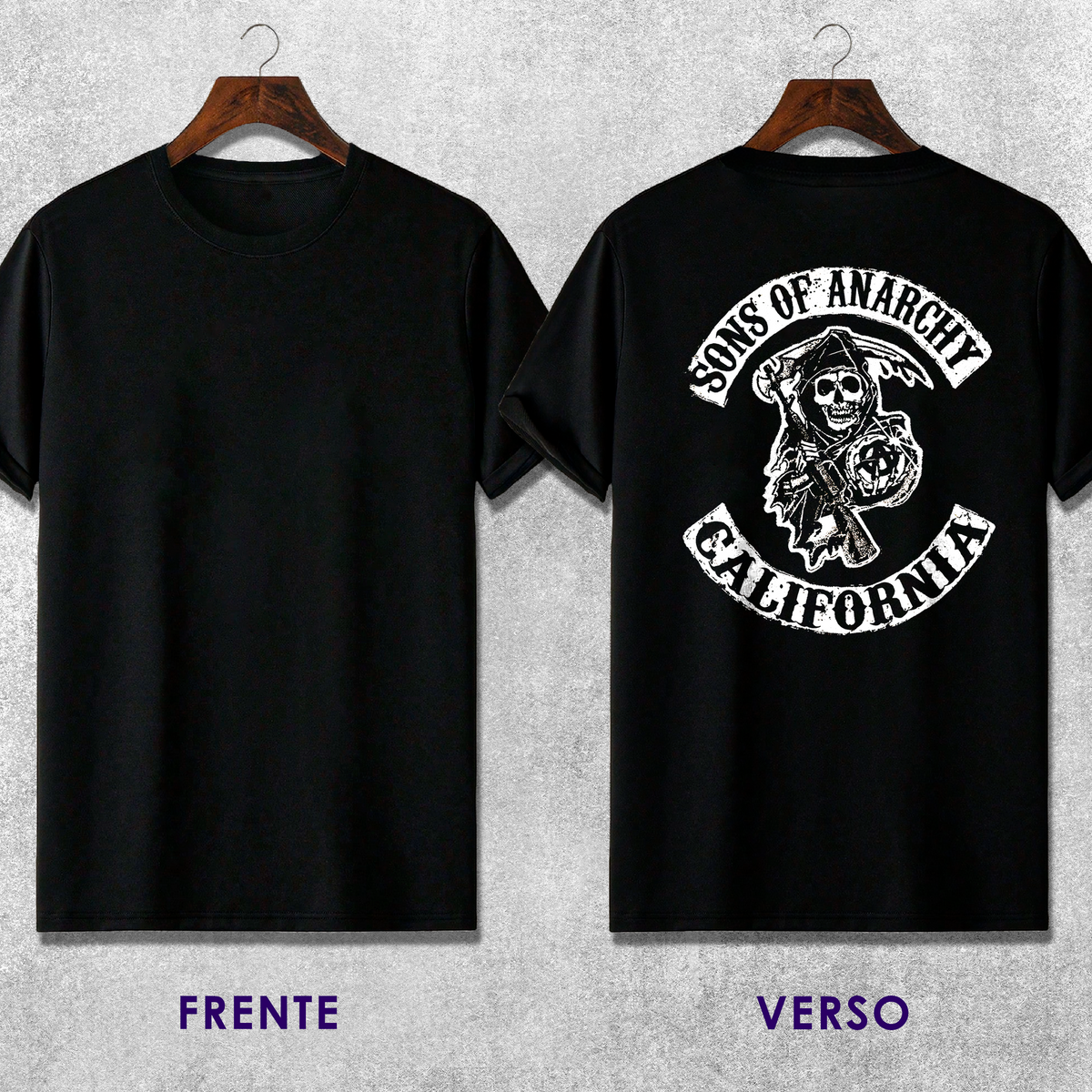 Nome do produto: Camiseta - Sons Of Anarchy - Estampa nas Costas