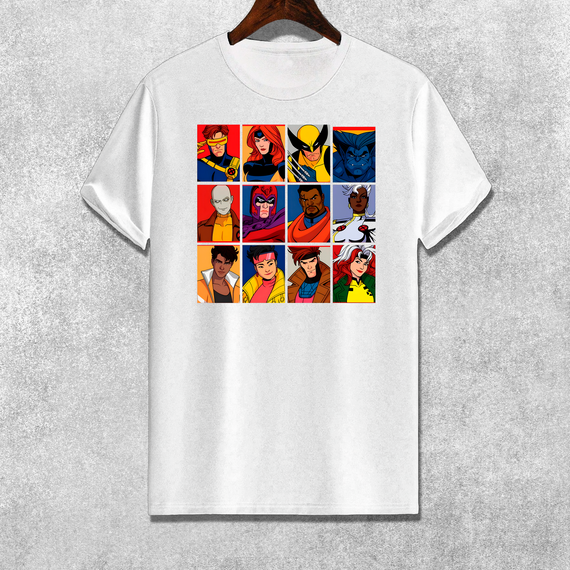 Camiseta - X-men '97 - Mutantes - Branca