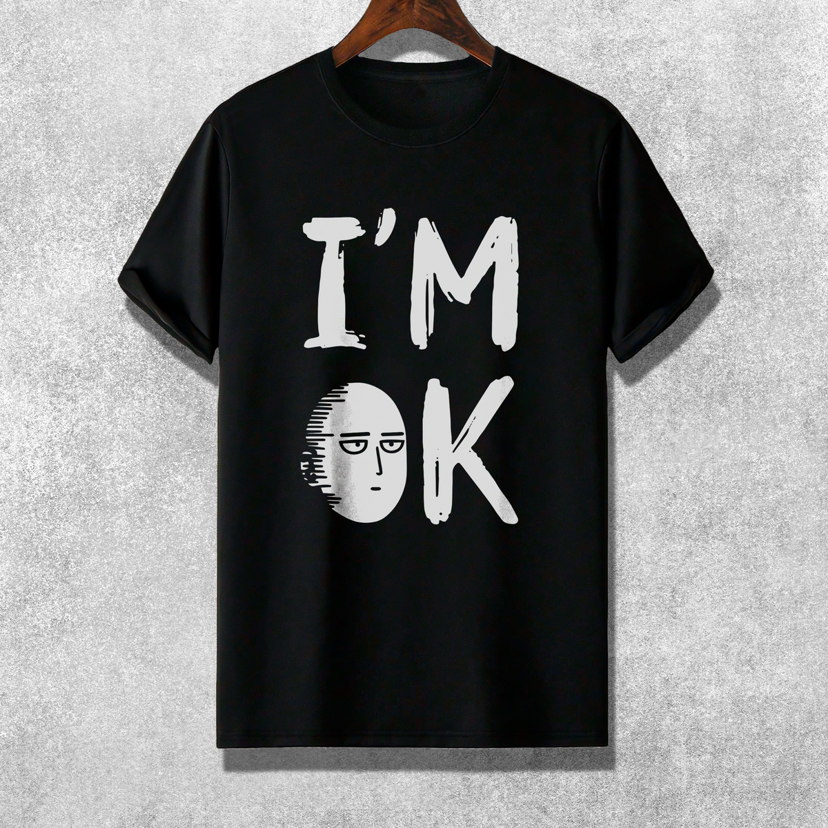 Nome do produto: Camiseta I\'m Ok - Saitama