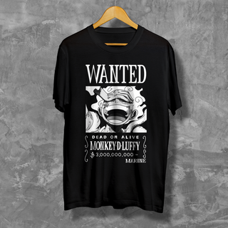 Nome do produtoCamiseta - Luffy - Procurado