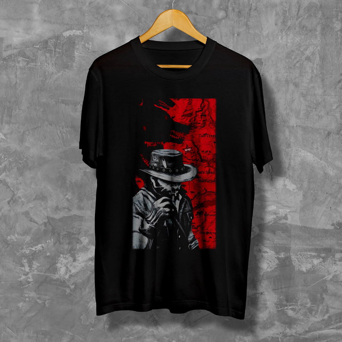 Nome do produto: Camiseta - John Marston - Red Dead Redemption