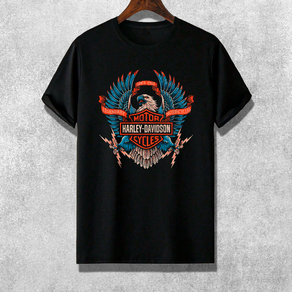 Camiseta - Águia Davidson - MotoRock