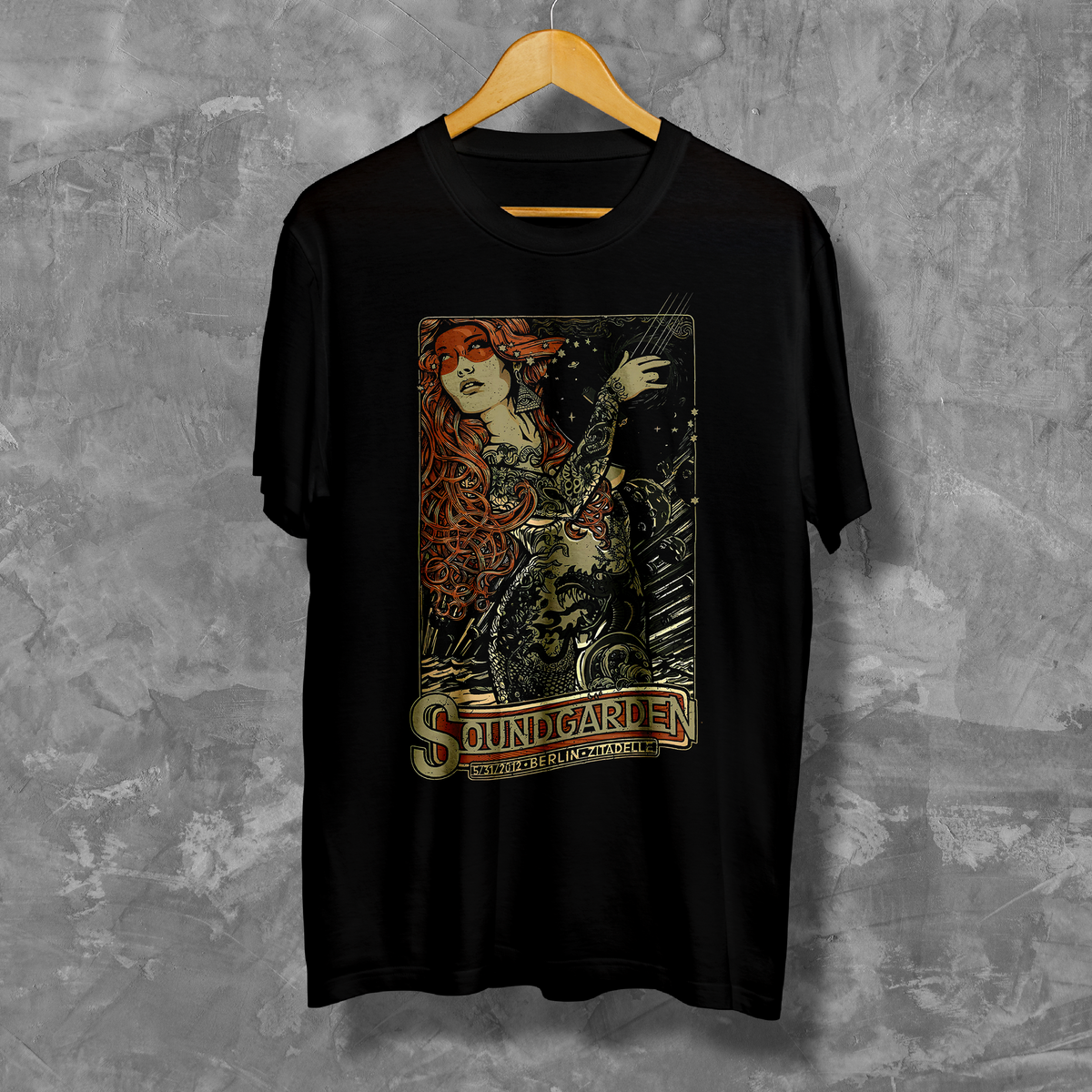 Nome do produto: Camiseta - Soundgarden - Berlim