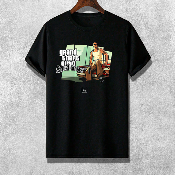 Camiseta - Gta San Andreas