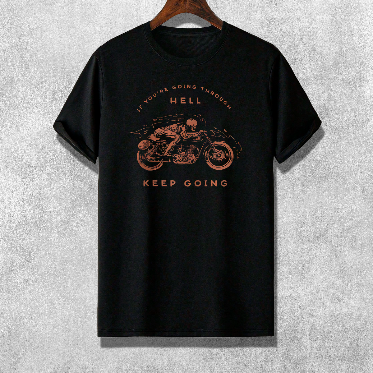 Nome do produto: Camiseta - Keep Going - MotoRock