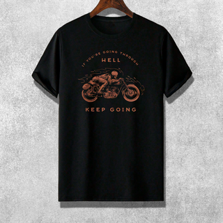 Camiseta - Keep Going - MotoRock