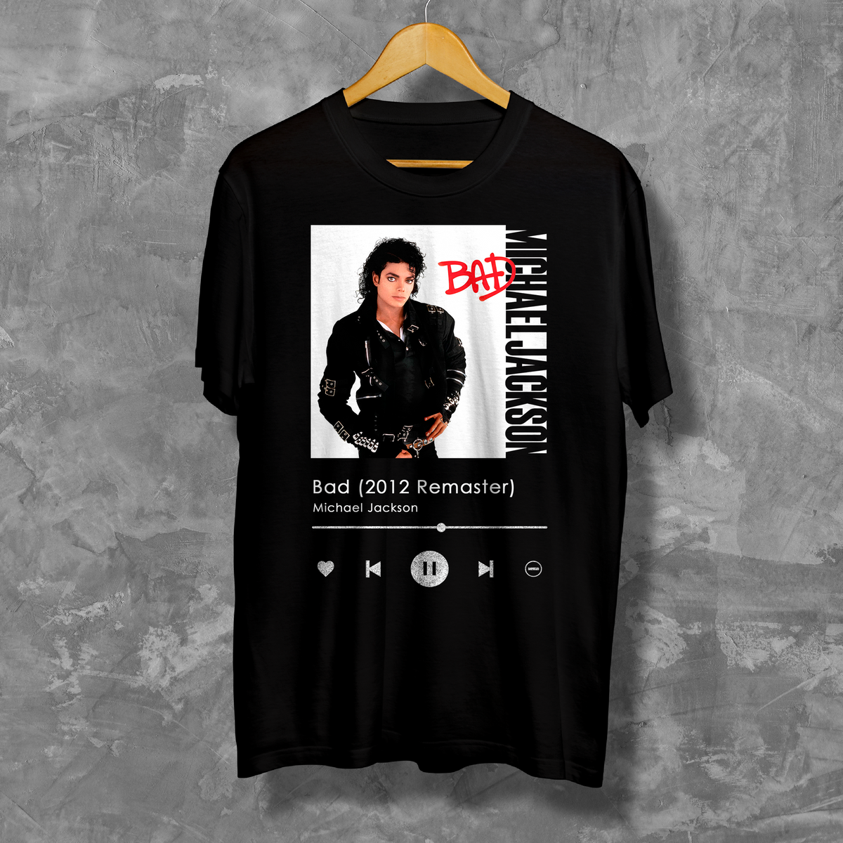 Nome do produto: Camiseta - Bad - Michael Jackson