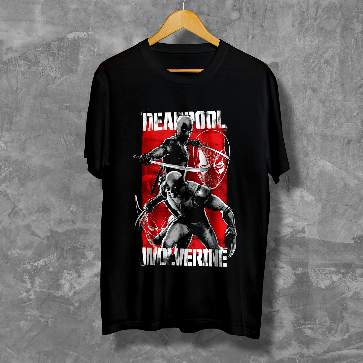 Nome do produto: Camiseta - Deadpool e Wolverine