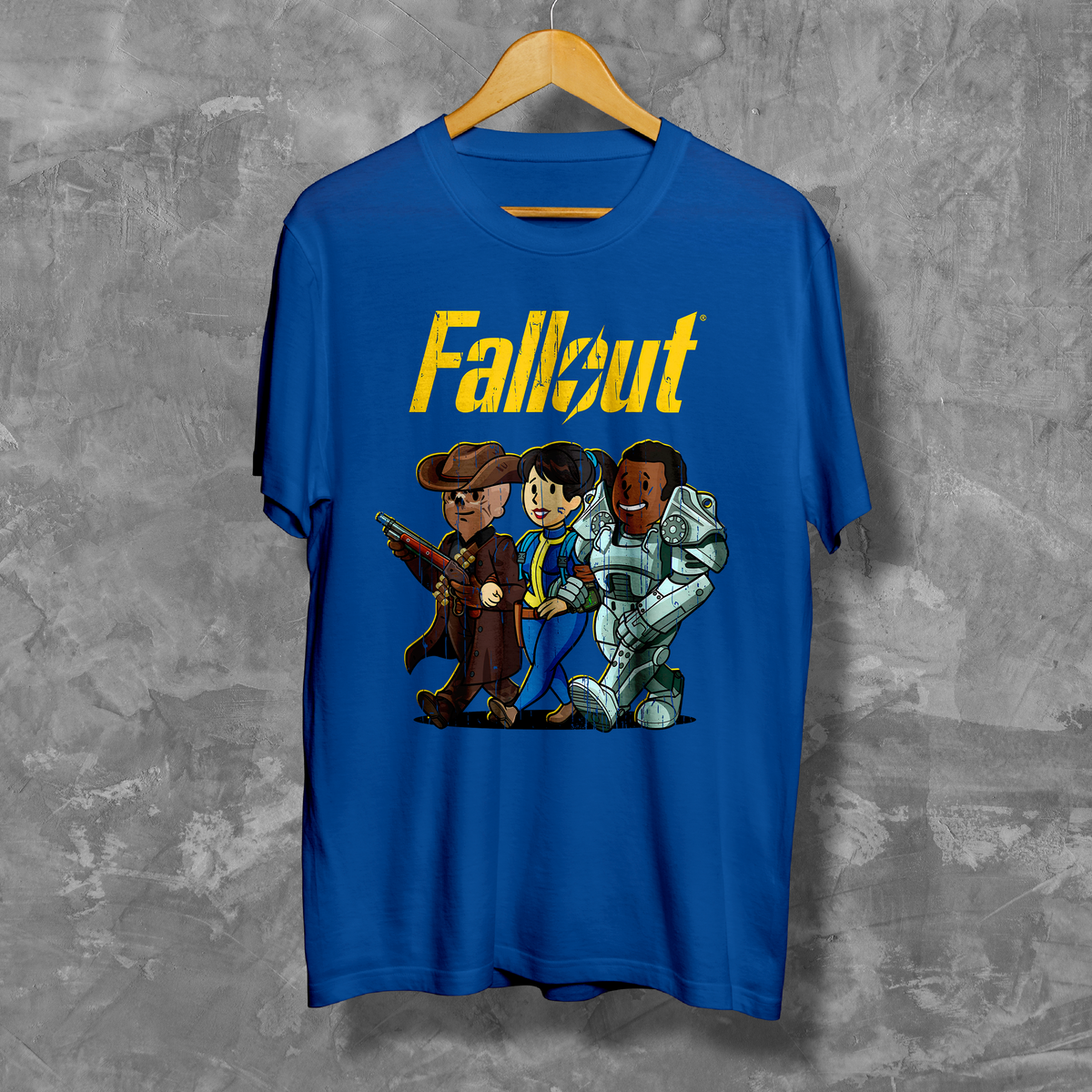 Nome do produto: Camiseta - Trio Fallout