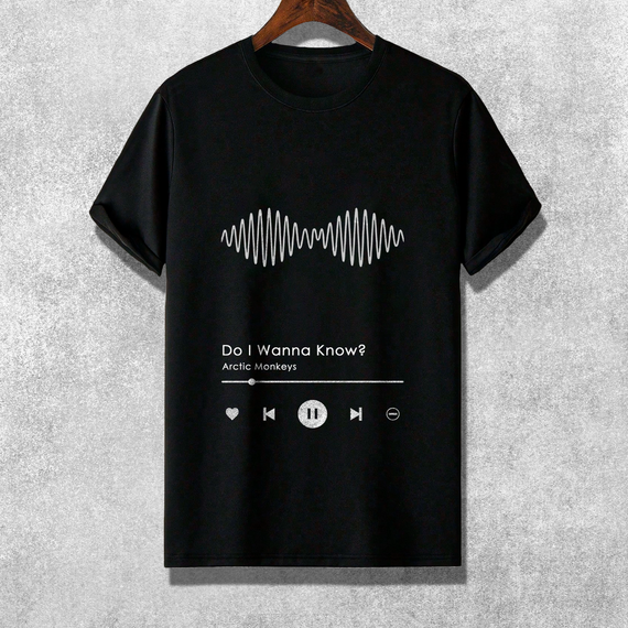 Camiseta - Arctic Monkeys - Do I Wanna Know? | Playlist