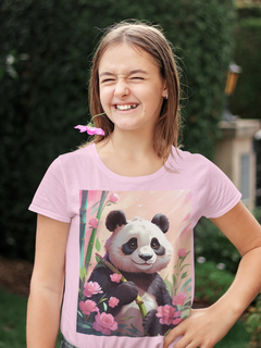 Happy Panda - Unissex T-Shirt