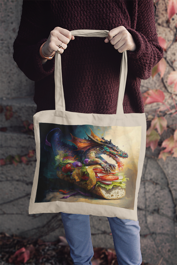 Eco bag Color Dragon of Food 