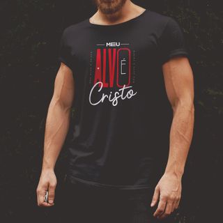 Camiseta Masculina - Meu alvo é Cristo