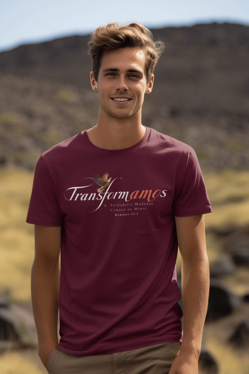 Nome do produto: T-Shirt Quality Unissex 32 - TransformAMOs - Romanos 12.2
