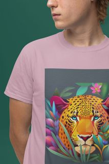 Nome do produtoCamiseta T-Shirt Classic Face do  Jaguar #02/04