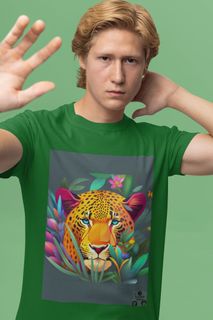 Nome do produtoCamiseta T-Shirt Classic Face do  Jaguar #02/04