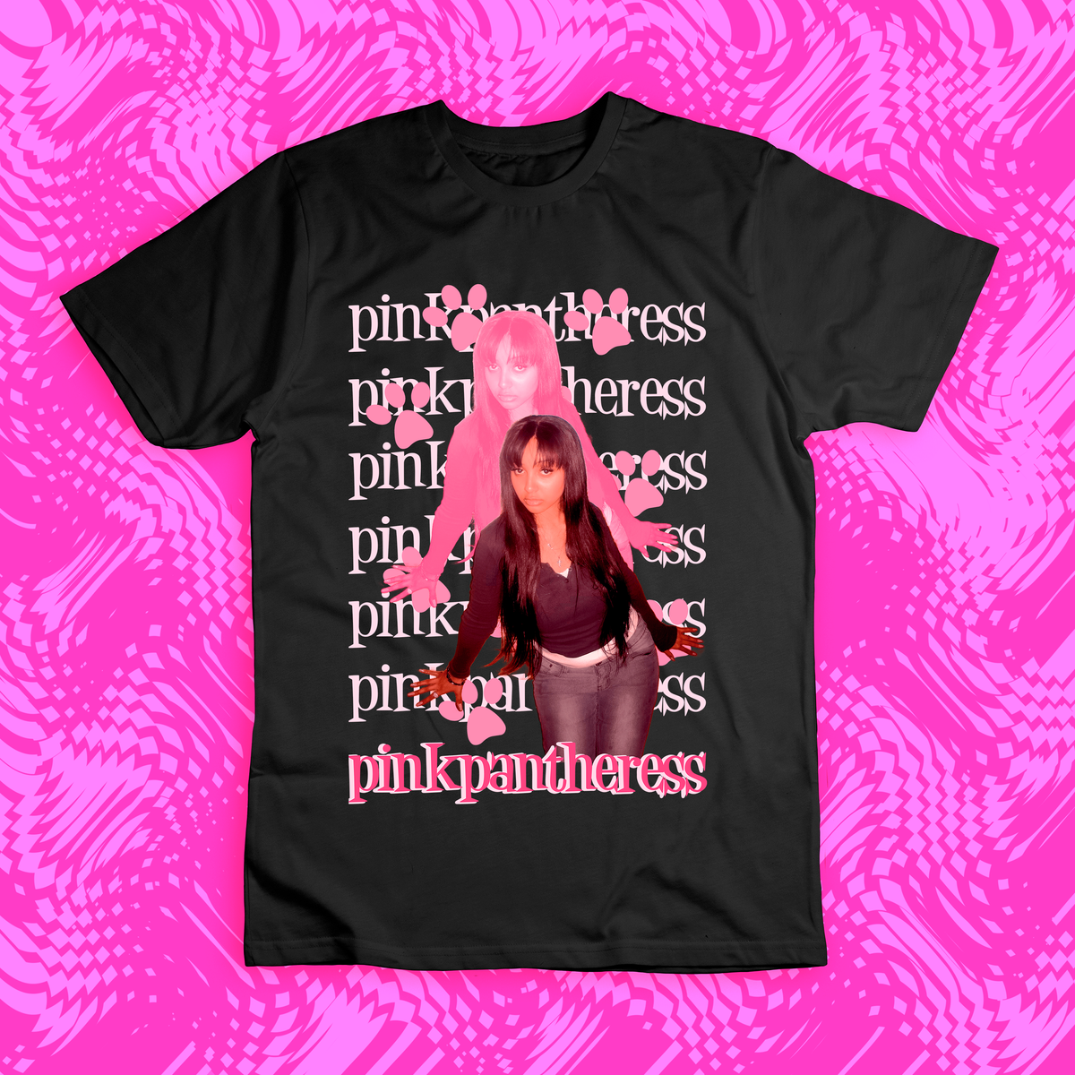 Nome do produto: Camiseta \'PINKPANTHERESS\'