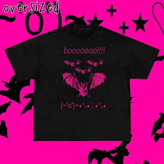 Nome do produtoCamiseta Oversized 'boo!!!'