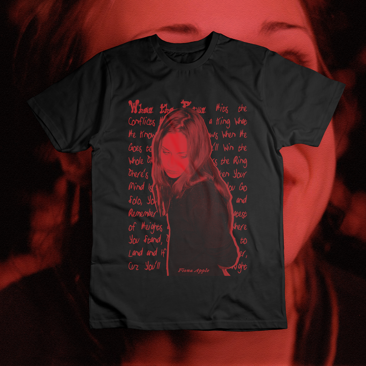 Nome do produto: Camiseta \'FIONA APPLE - WHEN THE PAWN\'