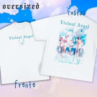 Nome do produtoCamiseta Oversized Frente e Costas 'ARTMS - VIRTUAL ANGEL'