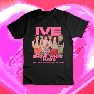Camiseta 'IVE - SHOW WHAT I HAVE TOUR'