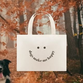 ecobag - cachorros me fazem feliz