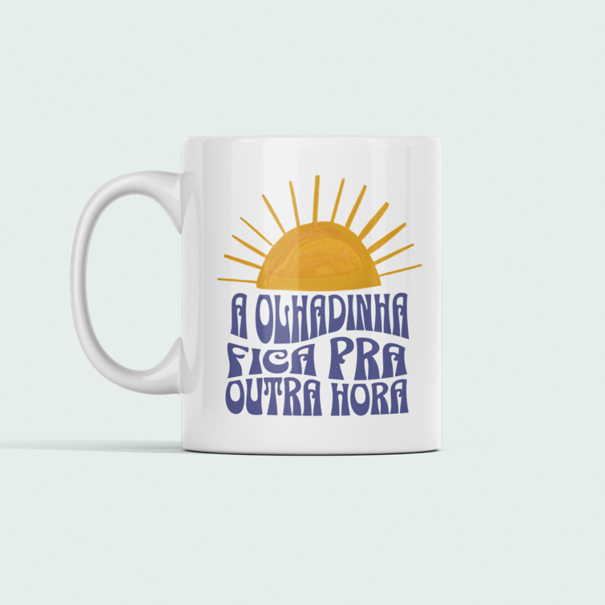 Nome do produto: caneca - olhadinha