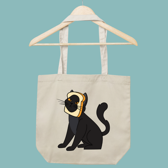 ecobag - pão de gato