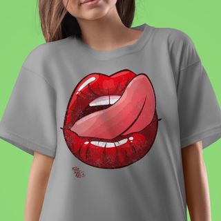 Nome do produtoTshirt baby Long BOCA tongue