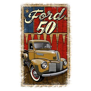 Nome do produtoT-SHIRT OLD CARS FORD 50