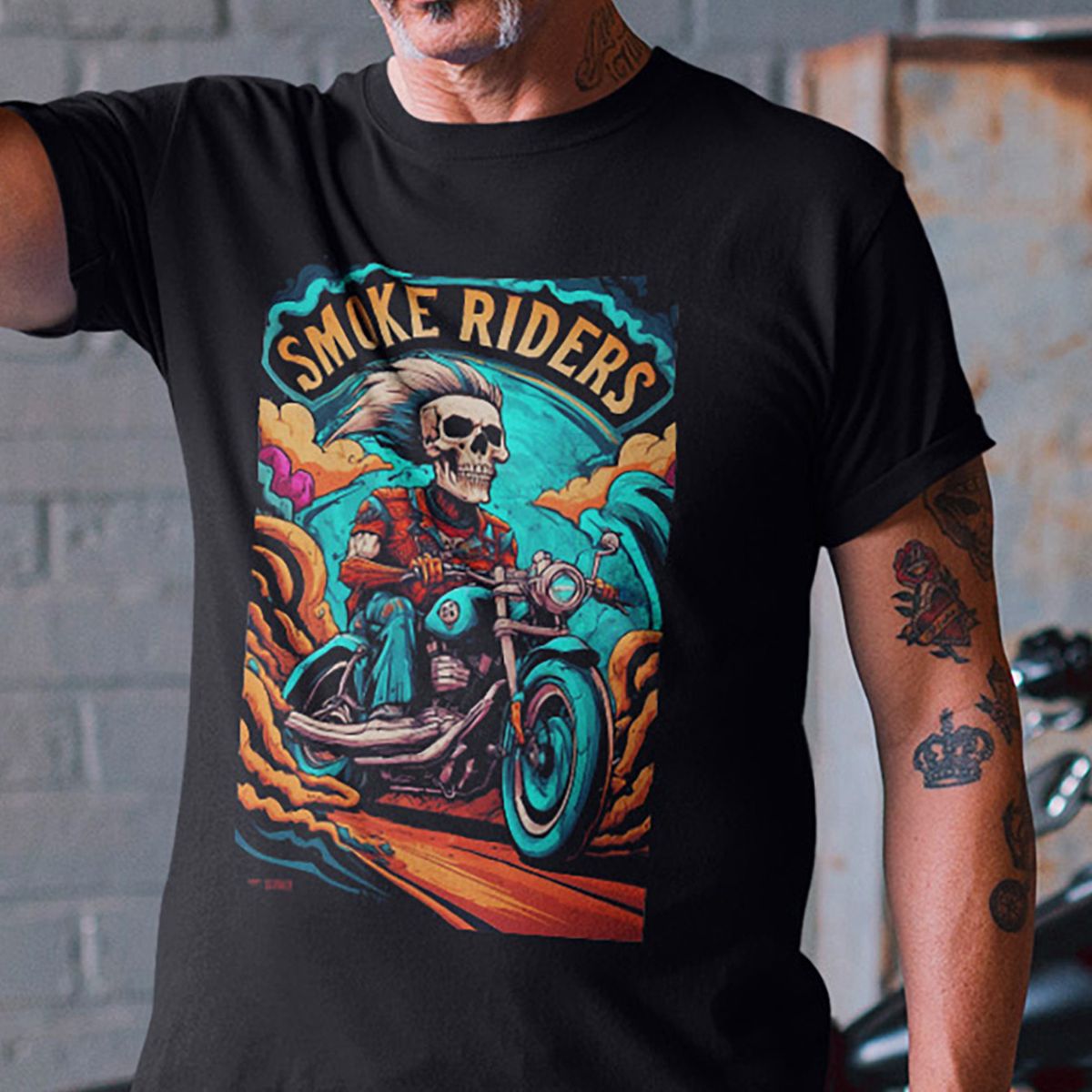 Nome do produto: T-SHIRT SMOKE RIDERS 002 PLUS SIZE