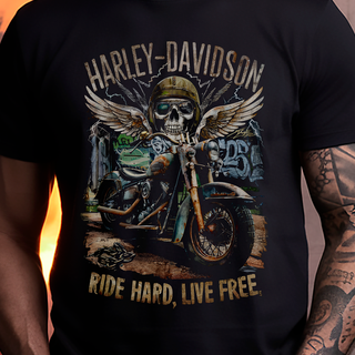 T-SHIRT PLUS SIZE RIDE HARD