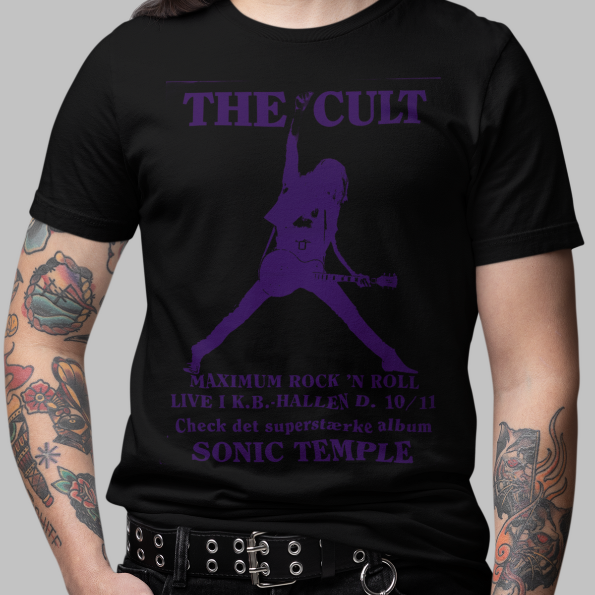 Nome do produto: T-SHIRT QUALITY THE CULT SONIC TEMPLE