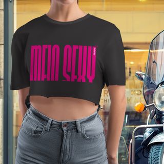 Nome do produtoTshirt Cropped MEIO SEXY