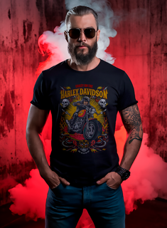 Nome do produtoT-SHIRT PRIME CRAZY ON THE HARLEY